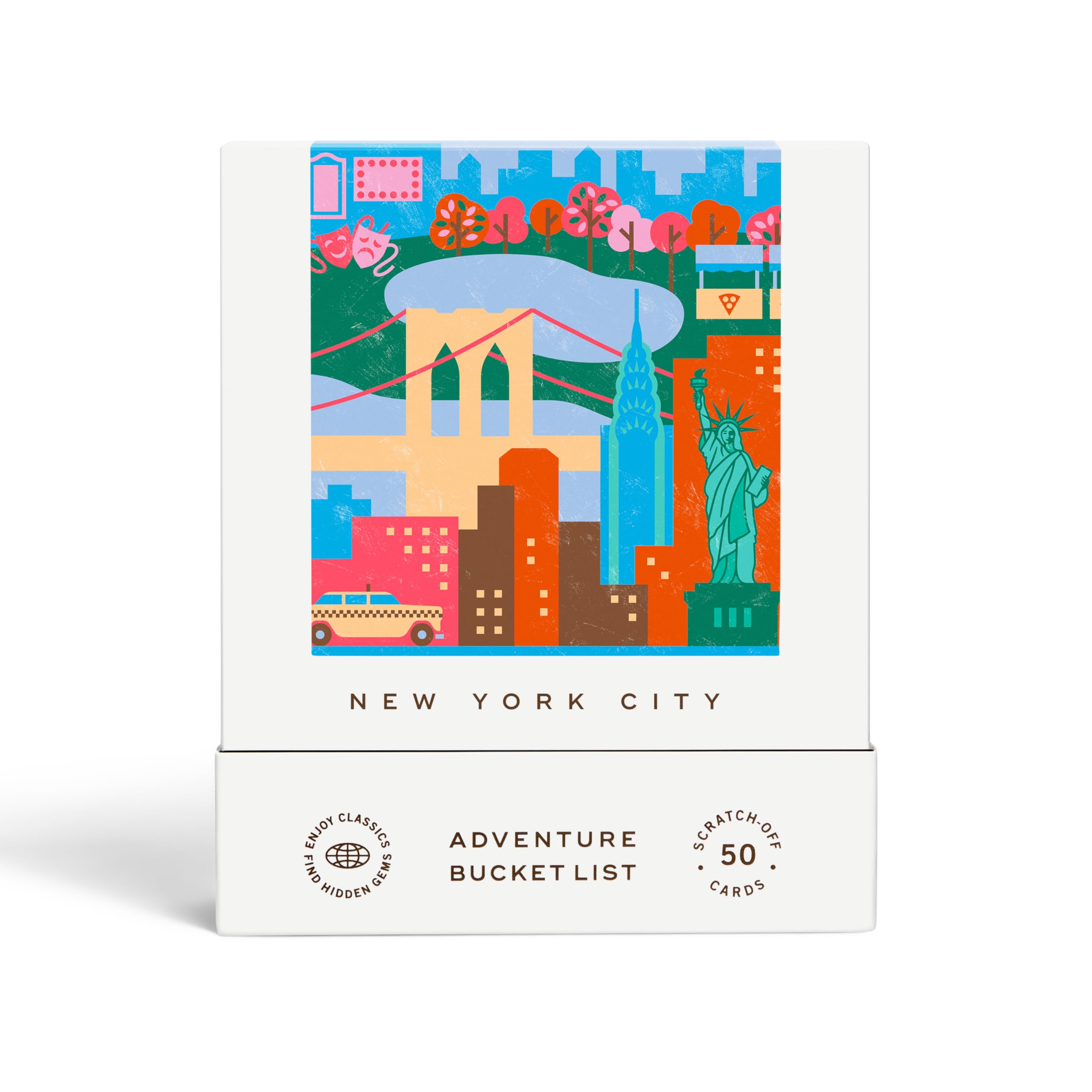 Amazon.com: New York City Adventure Bucket List: 50 Scratch-Off